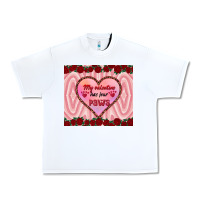 White my valentine has four paws Urban Heavy Tee - RanaPortraitStore