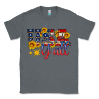 Charcoal Heather usa y all Classic Tee - HRA Design Shop
