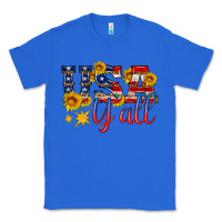 True Royal usa y all Classic Tee - HRA Design Shop
