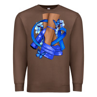 Chestnut colon cancer heels Premium Sweatshirt - NancyCooperArtShop