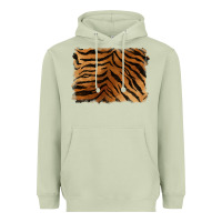 Matcha handdrawn tiger pattern background Heavyweight Hoodie - BarkalooDesign