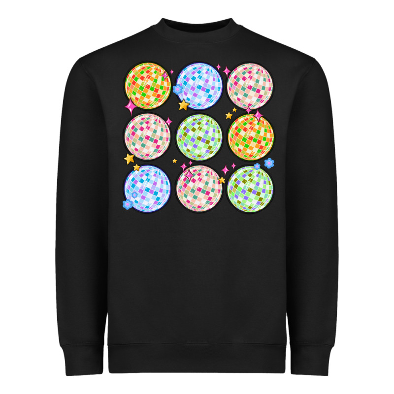 Disco Balls Heavyweight Sweatshirt by MaliasSmallBusiness | Teevron