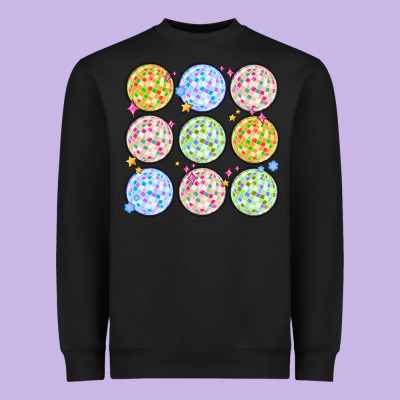 Heavyweight Sweatshirt disco balls