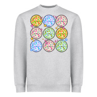 Heather Grey disco balls Heavyweight Sweatshirt - MaliasSmallBusiness