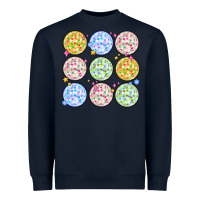 Navy disco balls Heavyweight Sweatshirt - MaliasSmallBusiness