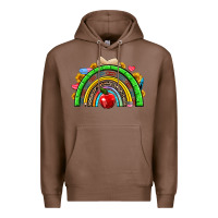 Chestnut school rainbow Premium Hoodie - NancyCooperArtShop