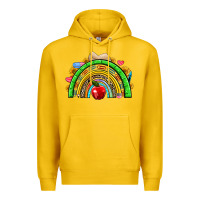 Lemon school rainbow Premium Hoodie - NancyCooperArtShop