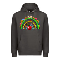 Smoke school rainbow Premium Hoodie - NancyCooperArtShop