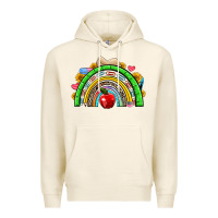 Tofu school rainbow Premium Hoodie - NancyCooperArtShop