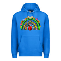 True Royal school rainbow Premium Hoodie - NancyCooperArtShop