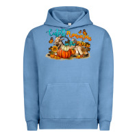 Pigment Pebble Blue Fall Cutest Pumpkin In The Patch Urban Hoodie - LillyAllenDesigns