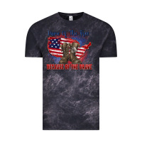 Cloud Black home of the free because of the brave Vintage Tee - Zillion Design Studio