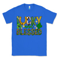 True Royal Lucky and blessed st. patricks day Classic Tee - Neo Western