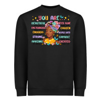Black you are beautiful victorious enough strong Heavyweight Sweatshirt - MaliasSmallBusiness