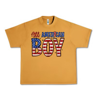 Peanut Butter all American boy Urban Heavy Tee - Zillion Design Studio