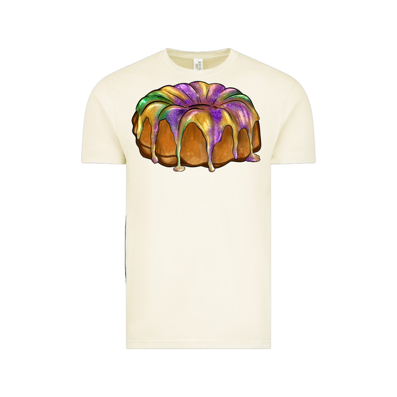 King Cake Vintage Tee by BarkalooDesign | Teevron