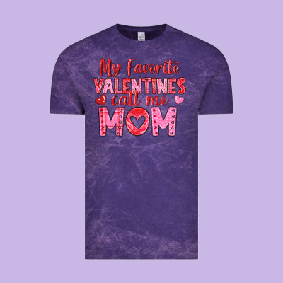 Vintage Tee my favorite valentine call me mom