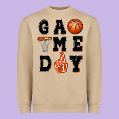 Heavyweight Sweatshirt basketball game day