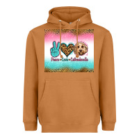 Meerkat peace love labradoodle Heavyweight Hoodie - Jasminsmagicworld