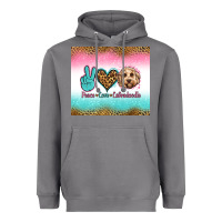 Storm peace love labradoodle Heavyweight Hoodie - Jasminsmagicworld