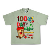 Oil Green 100 days of coffee and chaos Urban Heavy Tee - texasbilliewilder