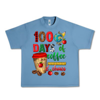 Pebble Blue 100 days of coffee and chaos Urban Heavy Tee - texasbilliewilder