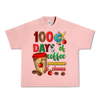 100 Days Of Coffee And Chaos Urban Heavy Tee | Teevron