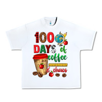 White 100 days of coffee and chaos Urban Heavy Tee - texasbilliewilder