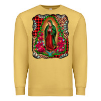 Antique Gold our lady of guadalupe christmas Premium Sweatshirt - Jasminsmagicworld