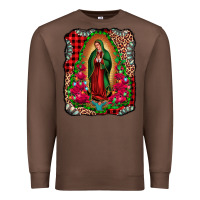 Chestnut our lady of guadalupe christmas Premium Sweatshirt - Jasminsmagicworld
