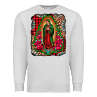 Dove Grey our lady of guadalupe christmas Premium Sweatshirt - Jasminsmagicworld