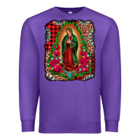 Purple our lady of guadalupe christmas Premium Sweatshirt - Jasminsmagicworld