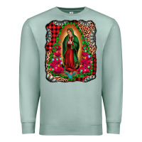 Seafoam our lady of guadalupe christmas Premium Sweatshirt - Jasminsmagicworld