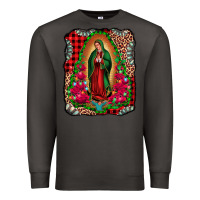 Smoke our lady of guadalupe christmas Premium Sweatshirt - Jasminsmagicworld