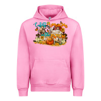 Fuchsia Pink Cutest Pumpkin In The Patch Urban Hoodie - LillyAllenDesigns