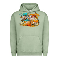 Pigment Oil Green Cutest Pumpkin In The Patch Urban Hoodie - LillyAllenDesigns