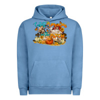 Pigment Pebble Blue Cutest Pumpkin In The Patch Urban Hoodie - LillyAllenDesigns