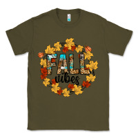 Army Green fall vibes Classic Tee - CowhideDigitalArt