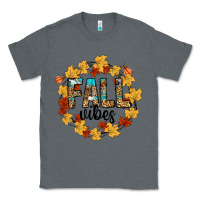 Charcoal Heather fall vibes Classic Tee - CowhideDigitalArt