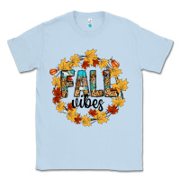 Dusty Blue fall vibes Classic Tee - CowhideDigitalArt