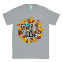 Heather Grey fall vibes Classic Tee - CowhideDigitalArt