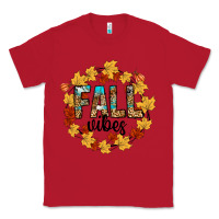 Red fall vibes Classic Tee - CowhideDigitalArt