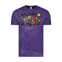 Cloud Purple got a little cajun in my soul Vintage Tee - texasbilliewilder