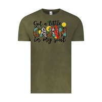 Vintage Olive got a little cajun in my soul Vintage Tee - texasbilliewilder