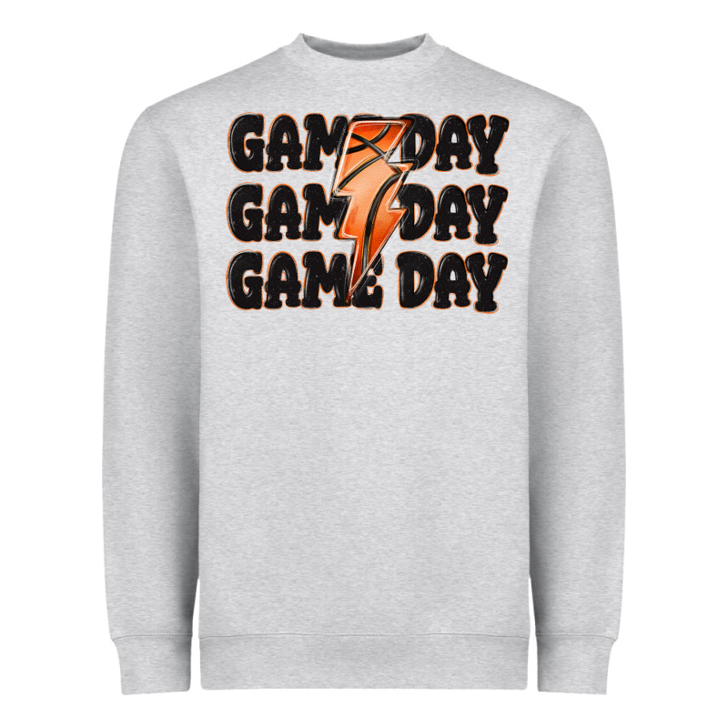 Game Day Game Day Game Day Basketball Heavyweight Sweatshirt by MaliasSmallBusiness | Teevron
