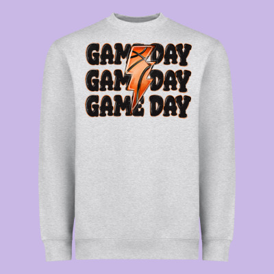 Heavyweight Sweatshirt game day game day game day basketball