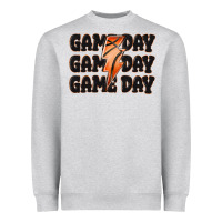 Heather Grey game day game day game day basketball Heavyweight Sweatshirt - MaliasSmallBusiness