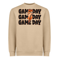Mushroom game day game day game day basketball Heavyweight Sweatshirt - MaliasSmallBusiness