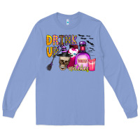 Colony Blue drink up witches Long Sleeve Tee - CowhideDigitalArt