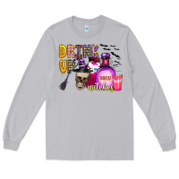 Moon Dust drink up witches Long Sleeve Tee - CowhideDigitalArt